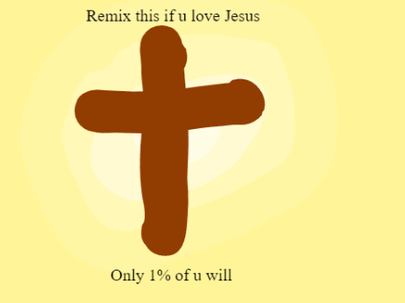 Remix this if u love Jesus