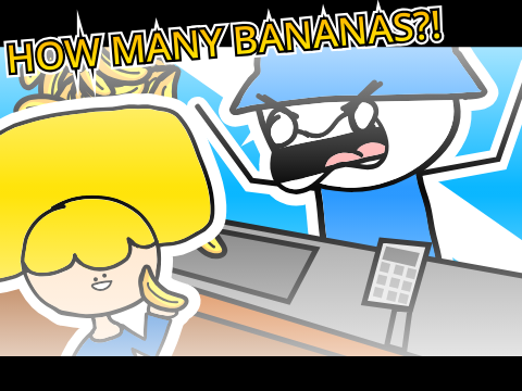 HOW MANY BANANAS?! | #animations #stories #all