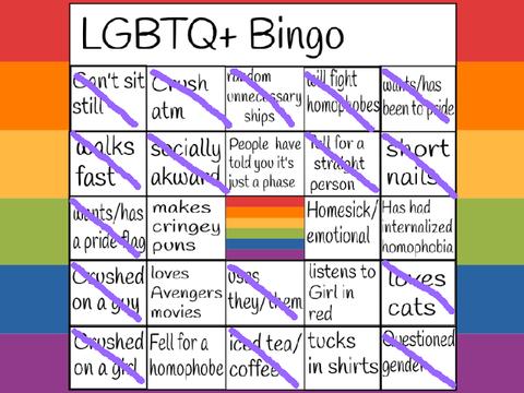 LGBTQ+bingo remix