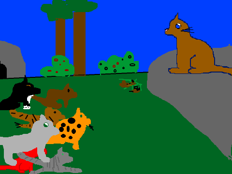 Mistystar/Mistyfoots's warrior ceremony