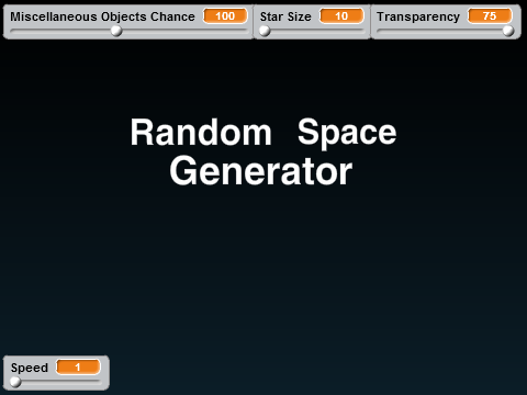 Random Space Generator