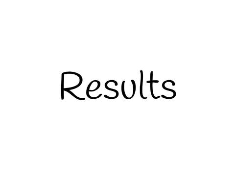 RESULTS!!!