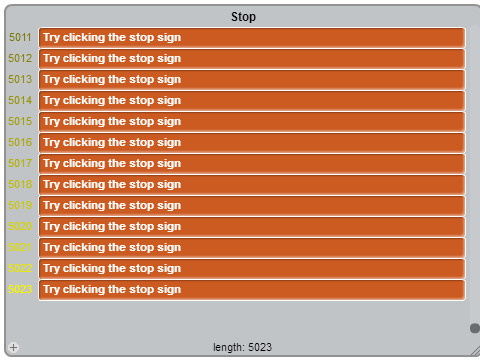 Stop Project Security Flaw
