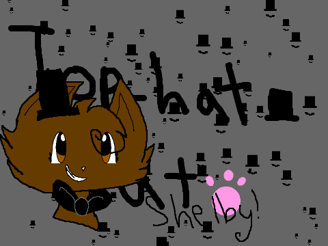 top-hat cat