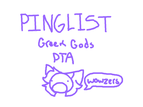 Pinglist for Greek God DTA
