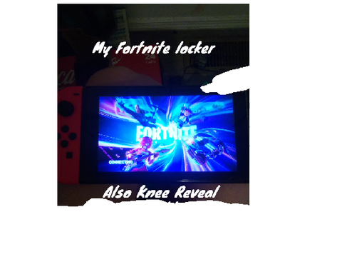 Fortnite Locker Reveal (also knee reveal)