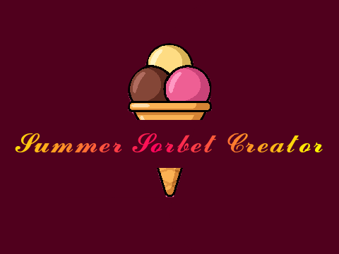 Summer Sorbet Creator