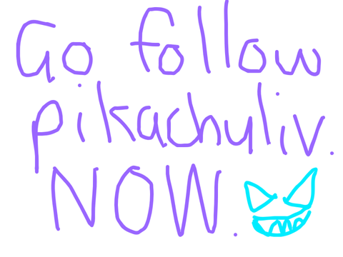 FOLLOW @PIKACHULIV !!!!!!