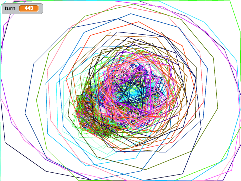 Shape drawing remix