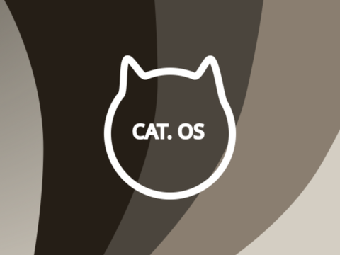 CAT OS // a cute simulation [test // layout project]