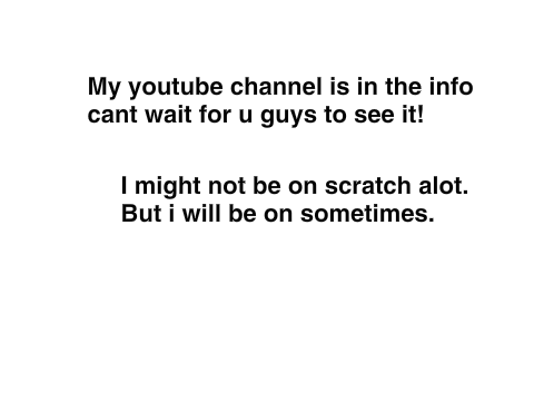 My YouTube channel