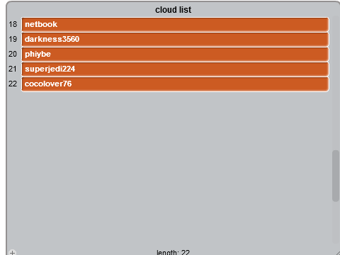 cloud list -- who viewed -- 1s1s4b (4  blocks)