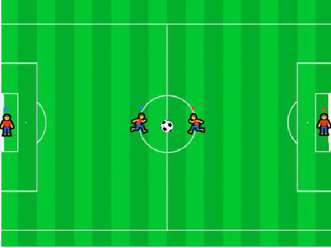 サッカーゲーム一人プレイ remix