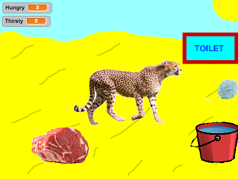 Virtual Cheetah Pet