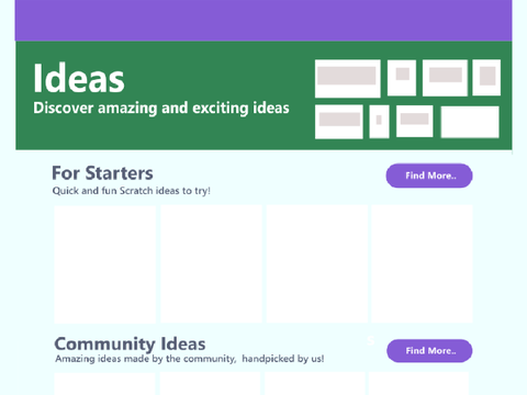 Scratch Ideas Page Reimangined