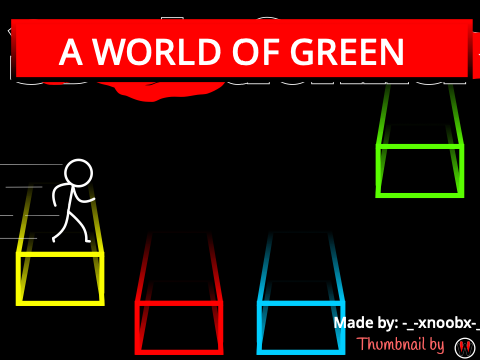a world of green #games #platformer #all #art