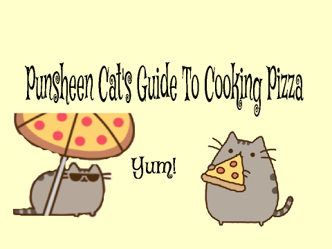 Pusheen Cats Guide To Cooking Pizza