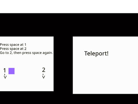 Teleportation Puzzle Platformer [WIP]