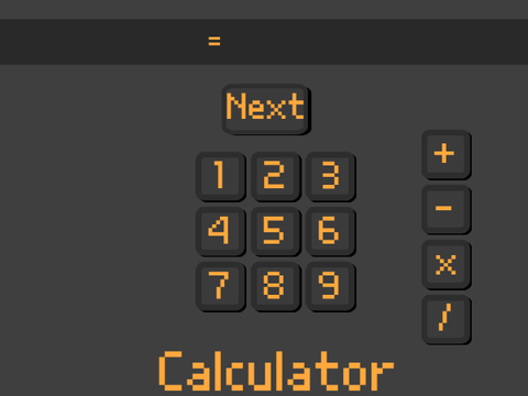 A Totally Normal Calculator...