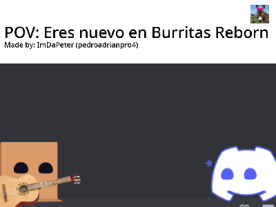 Pov: Eres nuevo en BR V1