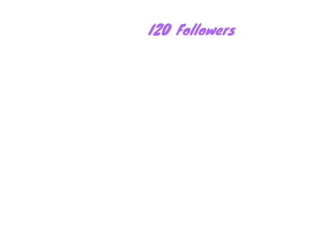 120 Followers