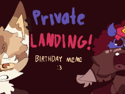 private landing . og meme