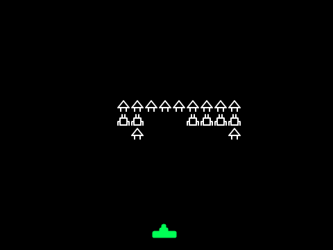 100% Pen Space Invaders