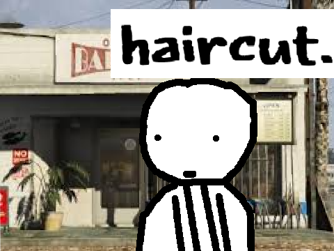 haircut.