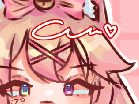 i see pink when im happy . 7