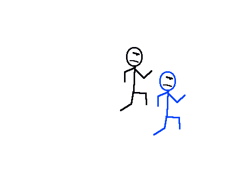 stickman mesh fight/chat p1 V#1