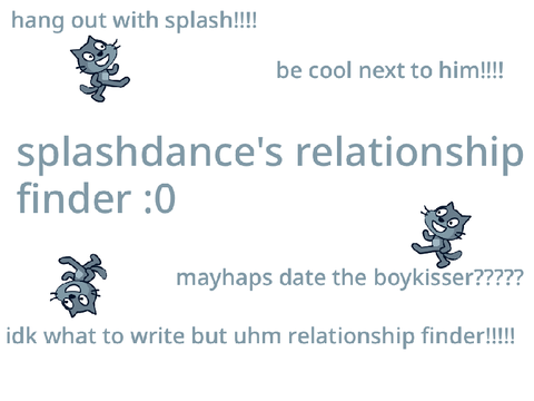 splashdance’s relationship finder
