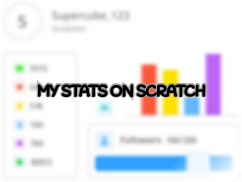 MY SCRATCH STATS ! #profile #maker #stats #all