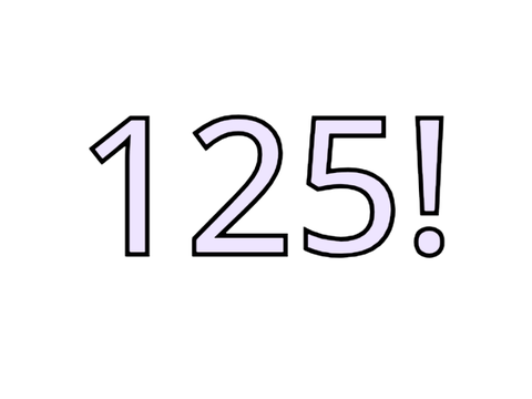 125 Sorry people were a bit wrong with the remix counter btw