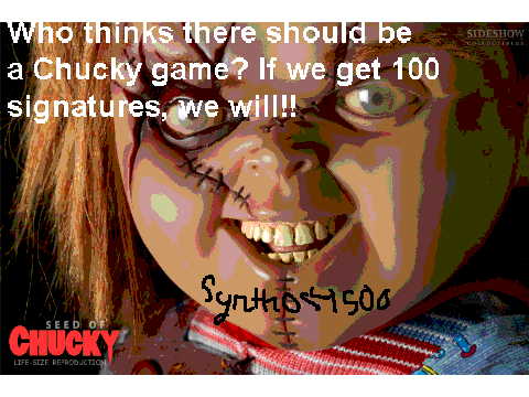 Chucky Video Game Petition