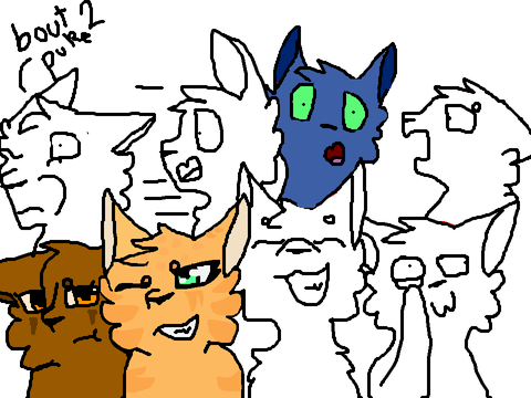 Add your warrior cat OC to the 'Class Photo' 