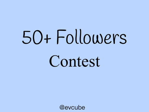 {CLOSED} 50 Followers Contest