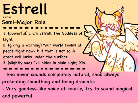 Estrell audition