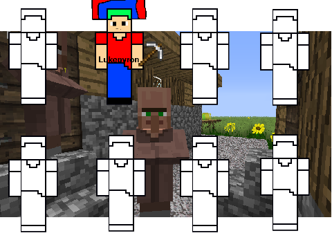 Add Your Minecraft Character And Remix! (Added Background Pictures!)