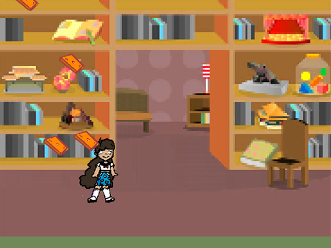 The Bookstore: A catch game