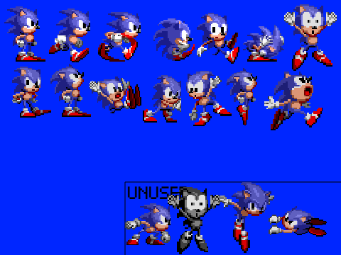 sonic spirites from sonic 1