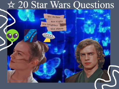 ☆ 20 Star Wars Questions  remix remix