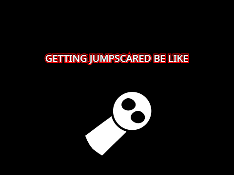 Getting Jumpscared be like