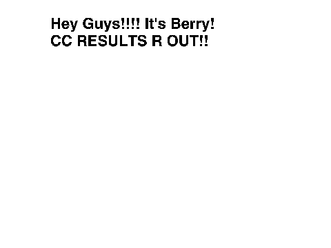 Xenogenisis CC Results