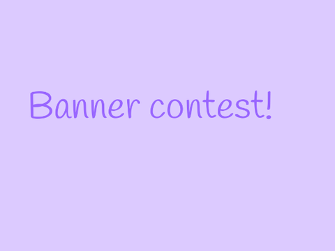 Banner Contest! (closed)