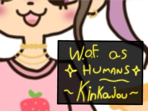 Wof dragons as people contest entry! Kinkajou!❤️❤️❤️