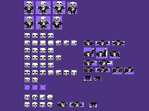 sans v11 sprite sheet