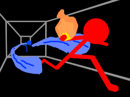 My Art Battle Entry Against @thel3gend33