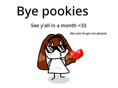 Month hiatus <33