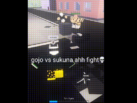 Gojo vs sukuna| jjk/jjs (roblox)