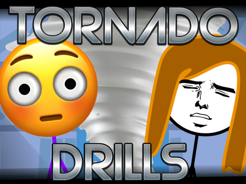 Tornado drills be like…